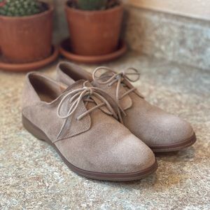 Franco Sarto Pecos Women’s Oxford Suede Shoes